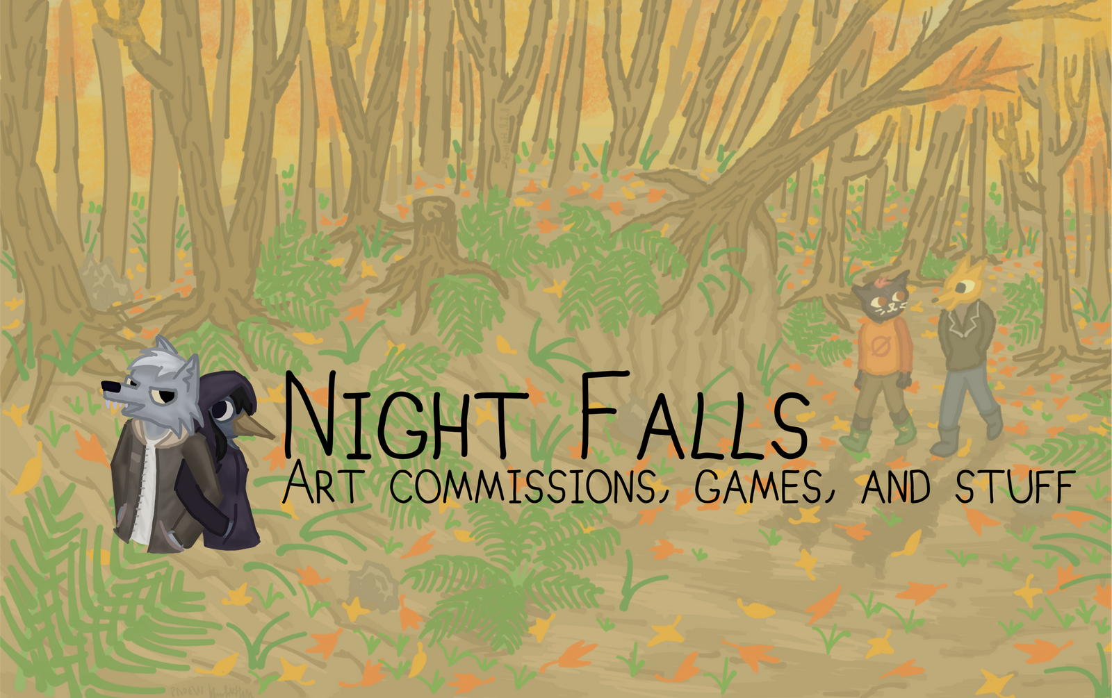 Night Falls: Art, Commissions, Games and Stuff